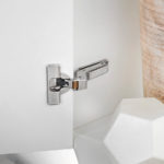 Петля Silentia + Series 100 Key-hole/Snap-on 45 градусов, с доводчиком, Salice