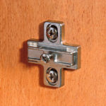 Подкладка Key-hole для петли Series 200 / Silentia + Н-3 под саморез, Salice