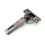 Петля Silentia + Series 700 Key-hole/Snap-on 110 градусов накладная, с доводчиком, титаниум, Salice