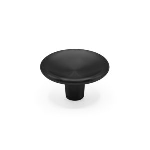 Ручка-кнопка DISC, матовый черный, D38 мм, Viefe