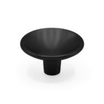 Ручка-кнопка DISC, 0530050ZM2, матовый черный, D50 мм, Viefe