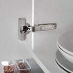Петля Silentia + Series 700 Key-hole/Snap-on 110 градусов 45х9, 5 мм, накладная, с доводчиком, Salice
