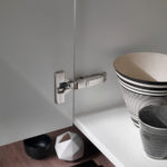Петля Silentia + Series 700 Key-hole/Snap-on 110 градусов 45х9, 5 мм, накладная, с доводчиком, Salice