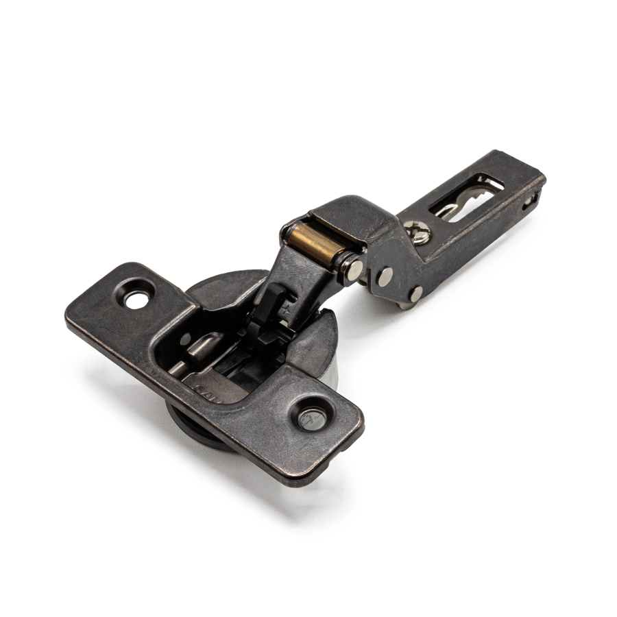 Петля Silentia + Series 700 Key-hole/Snap-on 110 градусов вкладная, с доводчиком, титаниум, Salice