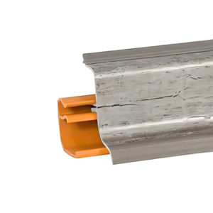 Плинтус LB-40, 20-401-0-122, старое серебро, 4 м, Korner