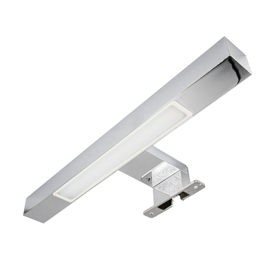431920 Светильник LED для зеркал LARGUS, IP44, 4 Вт, 220В, 230Лм, 4000К, на горизонталь, 300х99х44мм, хром