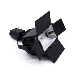 Прожектор трековый 616С 2х контактный, чёрный (220V)