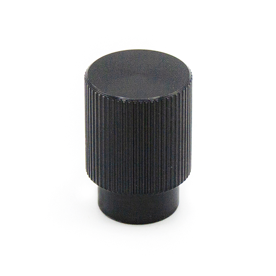 Ручка кнопка ARPA, 0583022L30, черный, d22 мм, Viefe