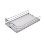 DISPENSA 90°, 300 мм Комплект Полного Выдвижения, H1900 - 2300 мм, 6 полок ARENA classic, цвет титан, Kesseböhmer