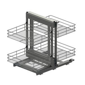 Волшебный угол MAXIMA CLASSIC Corner Comfort 800 левый, с доводчиком, графит, Rejs