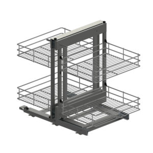 Волшебный угол MAXIMA CLASSIC Corner Comfort 800 правый, с доводчиком, графит, Rejs