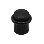 Дверной упор GRAF, 8009027L30, черный, 27х28 мм, Viefe