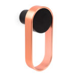 Крючок ORBIT, 7007045ZM226, матовый черный/медь, 45х105х45 мм, инд упаковка, Viefe