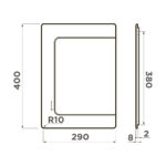 Разделочная доска Omoikiri CB-BASIC-380-WD
