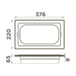 Контейнер Omoikiri DC-03-1-IN