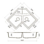 Omoikiri Sumi 83C-WH Tetogranit/белый кухонная мойка