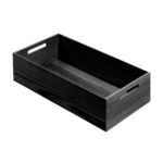 FineLine LiniQ Ящик прямоугольный 236 x 472 x 120 мм, ясень черный, Kesseböhmer