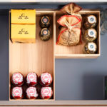 FineLine LiniQ Ящик квадратный 236 x 236 x 120 мм, ясень черный, Kesseböhmer