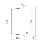 Разделочная доска Omoikiri CB-PRIME-400-GB