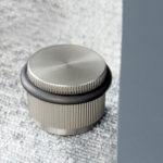 Дверной упор ARPA, 8011045L24, сталь, 45х30 мм, Viefe