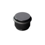 Дверной упор ARPA, 8011045L30, черный, 45х30 мм, Viefe