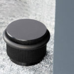 Дверной упор ARPA, 8011045L30, черный, 45х30 мм, Viefe