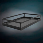 DISPENSA 90°, 150 мм Комплект Частичного Выдвижения, H1900 - 2300 мм, 6 полок, ARENA style, цвет антрацит, Kesseböhmer