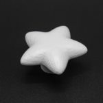 Ручка мебельная деревянная Star HL-044M, материал дуб, цвет белый