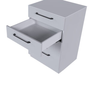 Ultra Box комплект для ящика H = 118 мм, 500 мм, с доводчиком, белый, Rejs