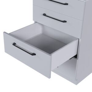 Ultra Box комплект для ящика H = 167 мм, 500 мм, с доводчиком, белый, Rejs