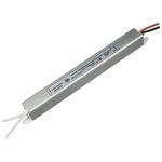 Источник питания стаб. напр. для LED, 12В, max 60Вт, IP20, вх.180-260В, с защ. от КЗ,алюм.корп. 312х18х18мм, провод 25см