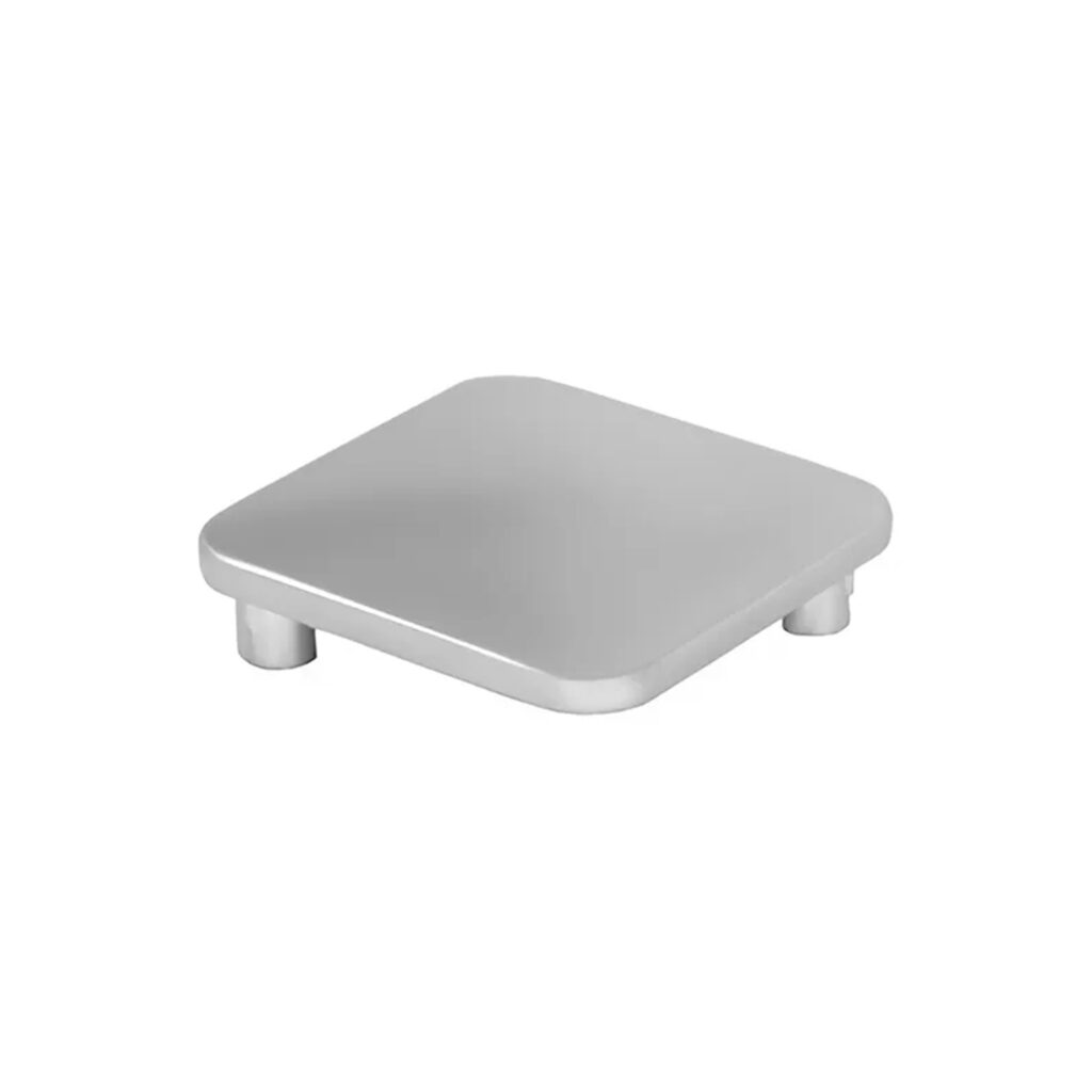 Ручка Push Button 11.3534.36 с дюбелями, мат. хром, 32, 32х32 мм, Metakor (з)