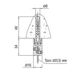 Узел ТС 31.01.001, серебро, Lincos