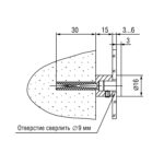 Держатель 5.24.01, никель, Lincos