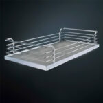 DISPENSA 90°/YOUBOXX  300 мм Комплект Полного Выдвижения, H1600 - 2000 мм, 4 полки ARENA classic, цвет титан + YOUBOXX  №3, Kesseböhmer