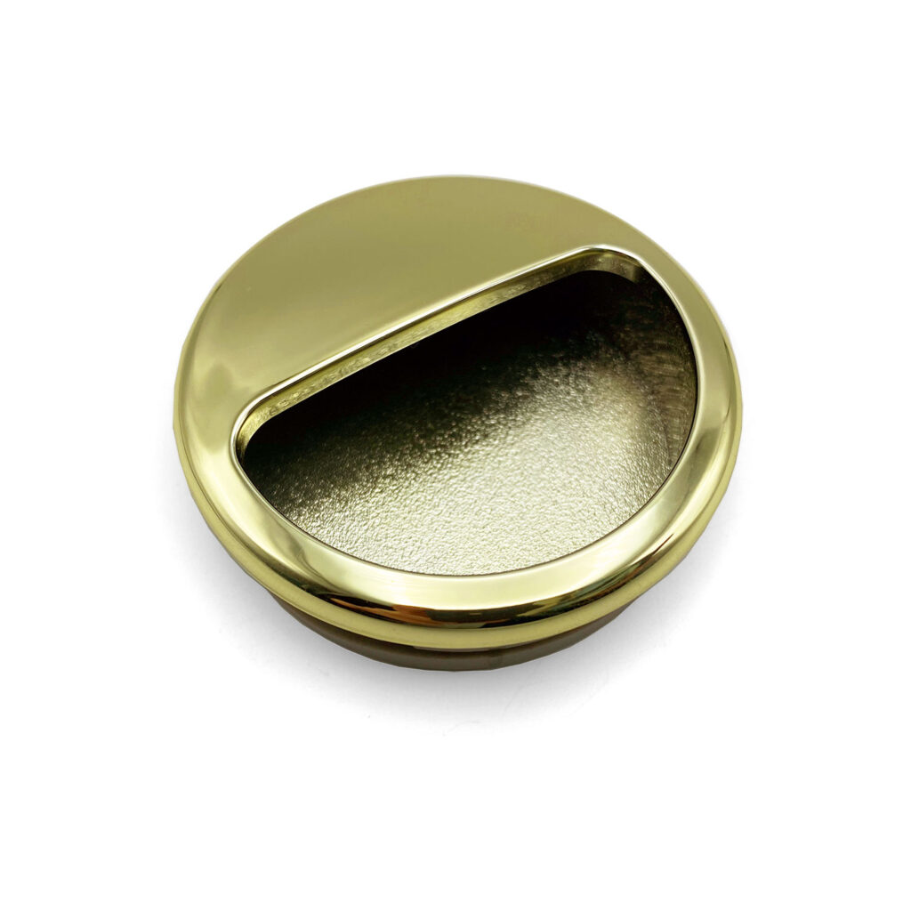 Ручка MD61-P0003, врезная, золото, d 55 мм, Gamet