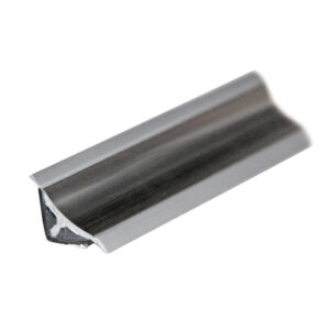 Мини плинтус 11,5*11,5 №203, серебро, 3м, Thermoplast