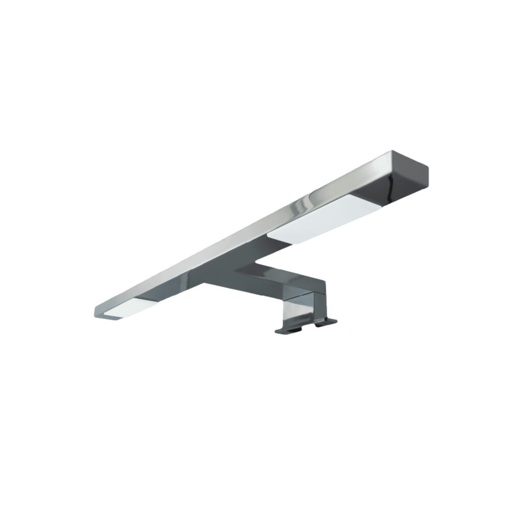 431925 Свет-к LED для зеркал LIND,IP44,5.7Вт,220В,230Лм,4000К,на горизонталь,400х115х55мм,хром