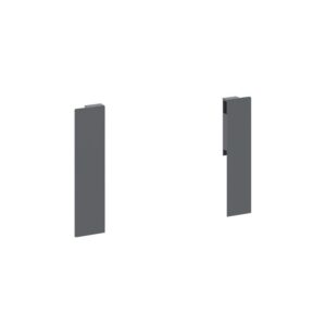 Ultra Box крепление фасада внутреннего ящика H = 167 мм, металл лак графит, Rejs
