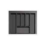 Лоток для столовых приборов MAX, 600 490-550x490 пластмасса графит, Rejs