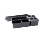 DISPENSA Junior Slim/YOUBOXX 300 мм Комплект, H640 - 728 мм, 1 полка ARENA pure + YOUBOXX № 3, цвет антрацит, Kesseböhmer