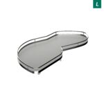 Le Mans 400 мм Комплект, H720-900 мм, 2 полки, 2 доводчика, левый, ARENA classic, цвет хром, дно серое, Kesseböhmer