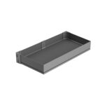 COMFORT II 250 мм Комплект правый, H654 мм, 2 полки + полка для специй, ARENA pure, цвет антрацит, Kesseböhmer