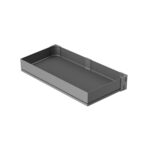 COMFORT II 300 мм Комплект левый, H654 мм, 2 полки + полка для специй, ARENA pure, цвет антрацит, Kesseböhmer