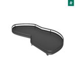Le Mans 600 мм Комплект, H1265 мм, 4 полки, 4 доводчика, правый, ARENA style, цвет антрацит, Kesseböhmer