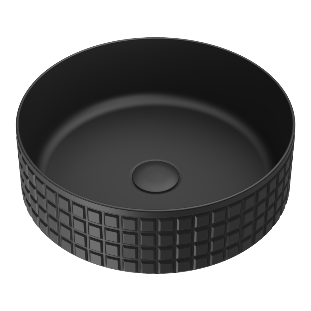 Omoikiri Akira-BL Natceramic/черный раковина для ванной