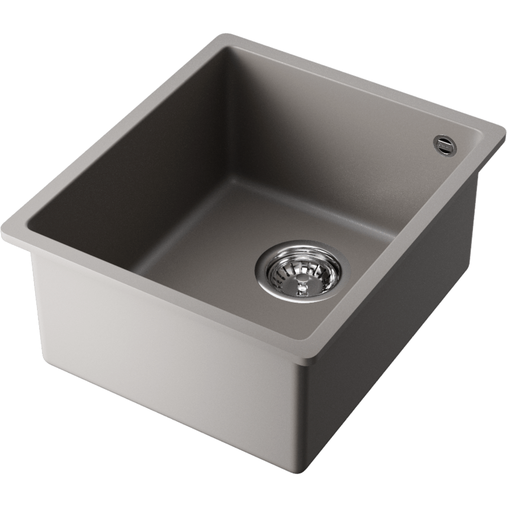 Omoikiri Bosen 38-U-GR Tetogranit/leningrad grey кухонная мойка