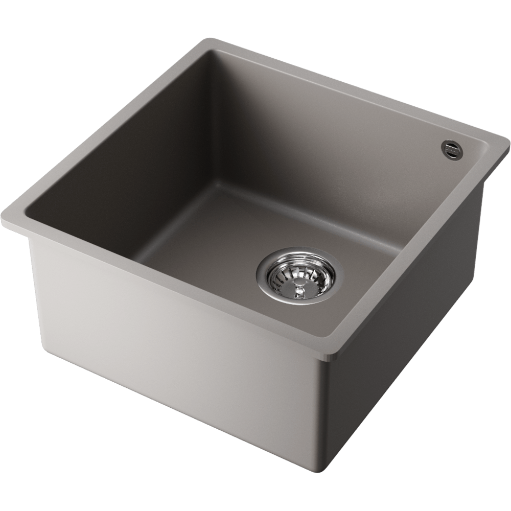 Omoikiri Bosen 44-U-GR Tetogranit/leningrad grey кухонная мойка