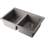 Omoikiri Bosen 80-2-GR Tetogranit/leningrad grey кухонная мойка