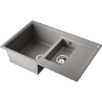 Omoikiri Daisen 78-2T-GR Tetogranit/leningrad grey кухонная мойка